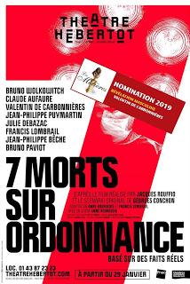 7 morts sur ordonnance, adapté par Anne Bourgeois et Francis Lombrail