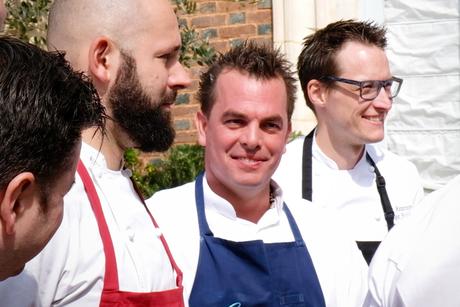 David Goerne, chef etoilé du Manoir de Réival et hôte de la réunion David Goerne, chef etoilé du Manoir de Réival et hôte de la réunion