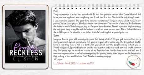 All Saints High #1 – Pretty Reckless – L.J. Shen (Lecture en VO)