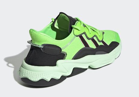 La Adidas Ozweego opte pour un coloris Neon Green