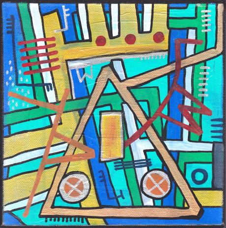 Peintures disponibles sur Saatchi art.