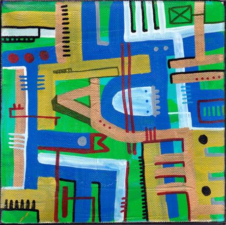 Peintures disponibles sur Saatchi art.