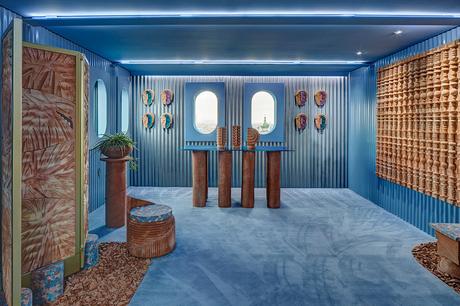 Land, l'installation célébrant les 100 ans de Poggi Ugo organisé par Valentina Guidi Ottobri et signé Masquespacio