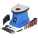 - image - vidaXL Ponceuse à Axe Oscillant 450 W Bleu Outil de Ponçage Meuleuse Bois - image -