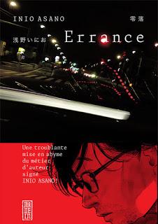 Errance un seinen d'Inio Asano aux éditions Kana