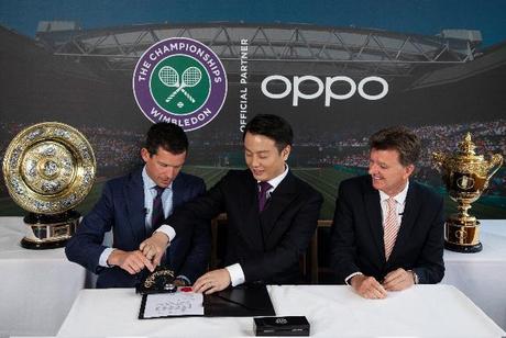 La marque OPPO devient partenaire smartphone officiel des championnats de Wimbledon