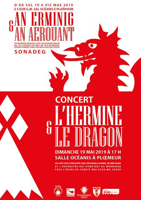 19 mai : un spectacle à ne pas manquer, Le Dragon et l’Hermine