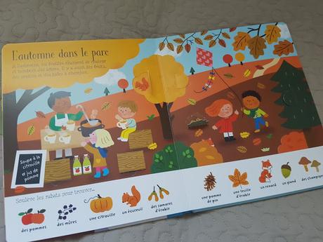 Mon premier imagier avec rabats Le temps et les saisons - Mon premier livre sur le corps humain - Nouveautés avril 2019 Editions Usborne