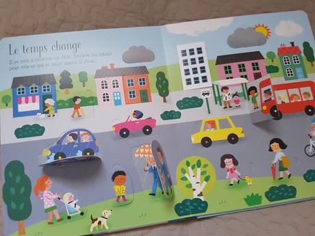 Mon premier imagier avec rabats Le temps et les saisons - Mon premier livre sur le corps humain - Nouveautés avril 2019 Editions Usborne