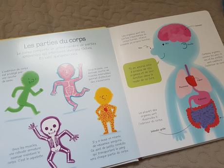 Mon premier imagier avec rabats Le temps et les saisons - Mon premier livre sur le corps humain - Nouveautés avril 2019 Editions Usborne