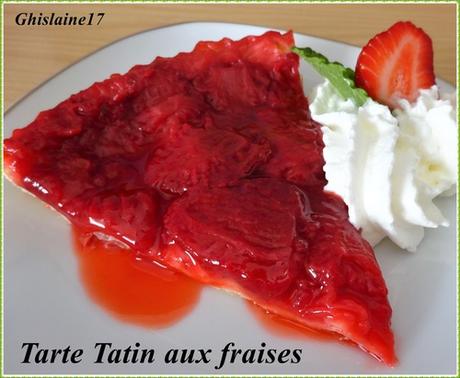 Tarte Tatin aux fraises