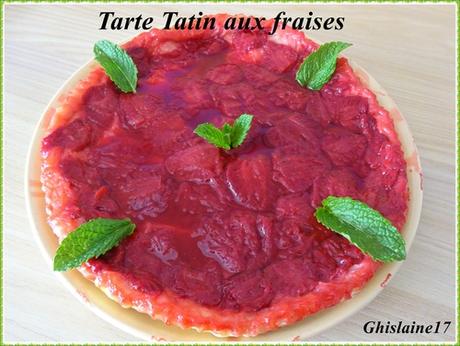 Tarte Tatin aux fraises