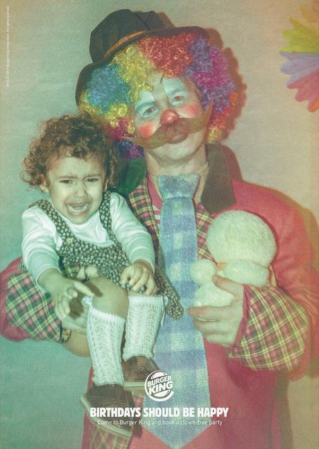 Burger King tacle les clowns des anniversaires McDonald’s