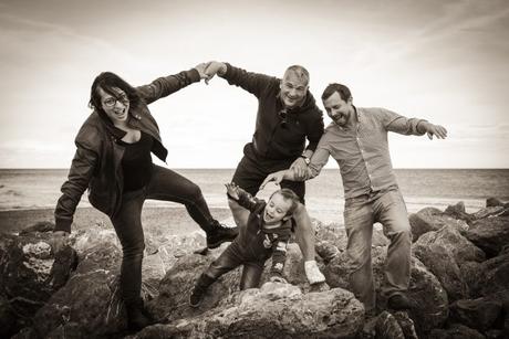 Sandra et sa Famille Photo Famille Frontignan Plage