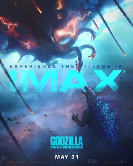 Affiches Real 3D et IMAX pour Godzilla 2 - Roi des Monstres de Michael Dougherty
