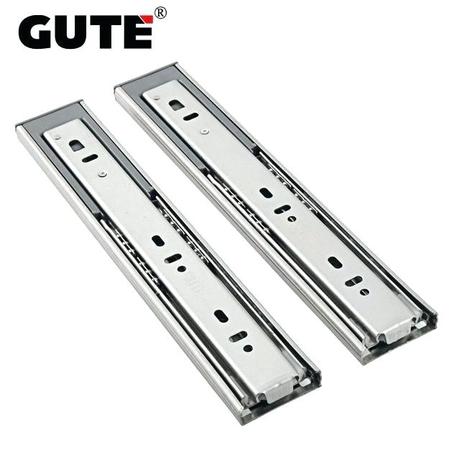 dresser drawer slides drawer guide stainless steel hydraulic three section drawer slide drawer track brushed finish guide rail damping dresser drawer slides replacement