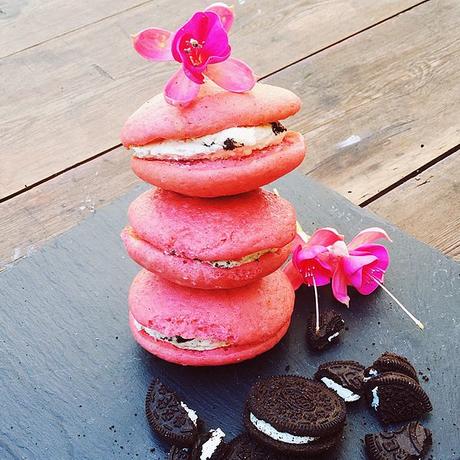 Whoopie rose Petit gâteau tendance inspiré de l'Oreo