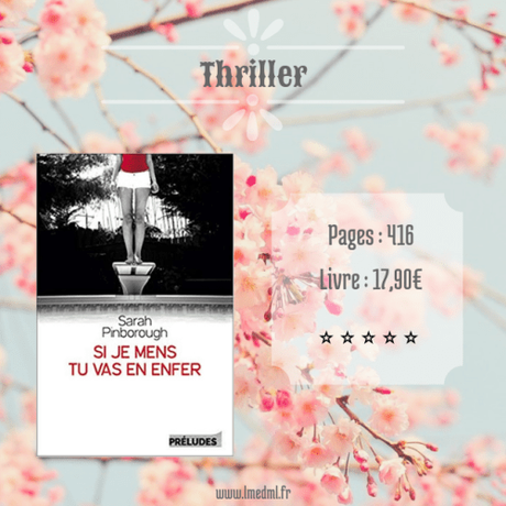 Si je mens, tu vas en enfer » Sarah Pinborough