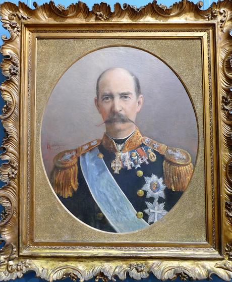 Le roi Georges Ier de Grèce et la reine Olga - Γεώργιος Α΄ της Ελλάδας