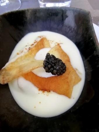 Potage paysan, caviar © Gourmets&co .