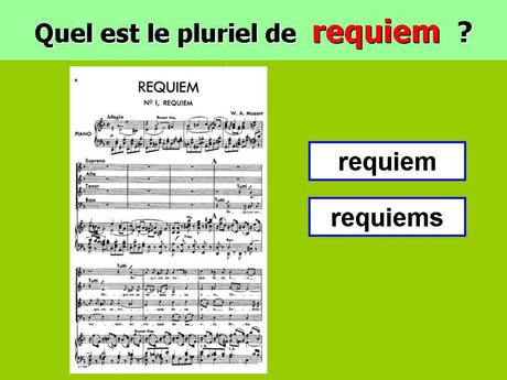 Divers - Le Pluriel c'est facile ..... ?