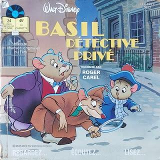 Livre-disque – Basil, détective privé raconté par Roger Carel