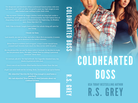 Cover Reveal : Découvrez la couverture et le résumé de Coldhearted Boss , le nouveau roman VO de RS Grey Cover Reveal : Découvrez la couverture et le résumé de Coldhearted Boss , le nouveau roman VO de RS Grey