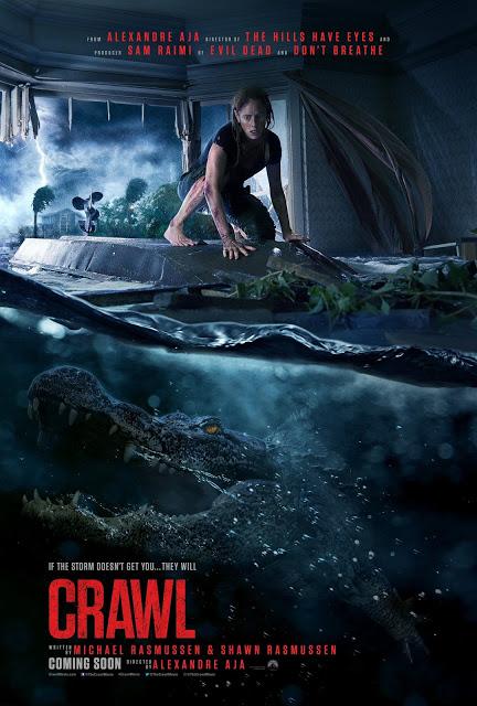 Nouvelle affiche US pour Crawl signé Alexandre Aja