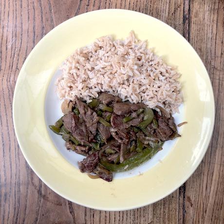 boeuf au poivrons verts à la chinoise