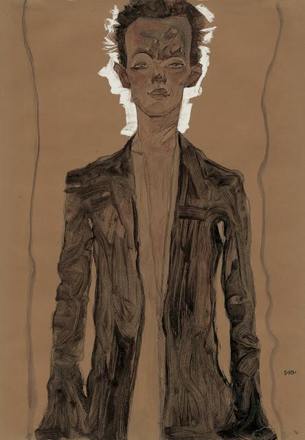 L'autoportrait de Schiele à Beckmann