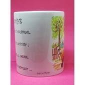 Clovis Mug Prénom avec dessin original Lily la Plume 9
