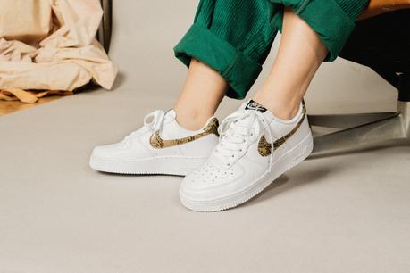 Air Force 1 Low QS Ivory Snake