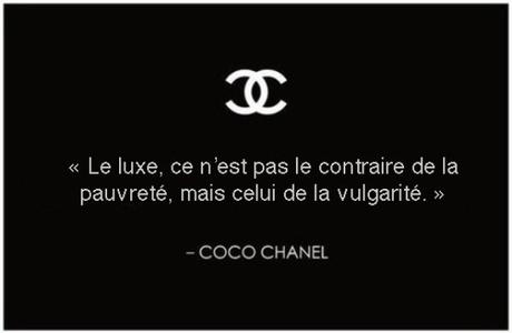 Coco Chanel Meilleurs Citations de mode cultes Le luxe n\u0027est pas le  contraire