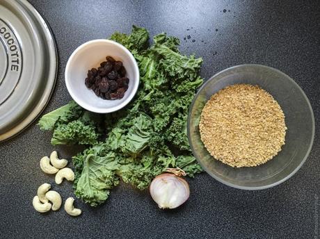 Simple ! – Semoule de couscous au kale