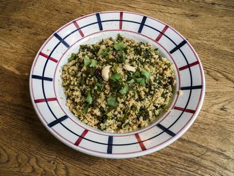 Simple ! – Semoule de couscous au kale