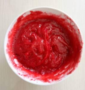 Tarte aux framboises et pistache