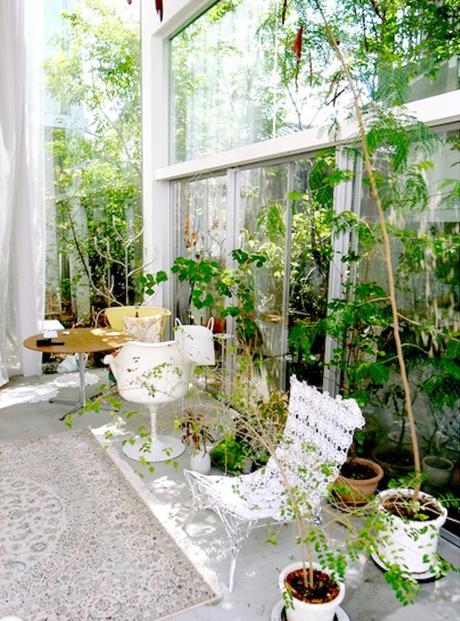 house a de ryue nishizawa jardin terrasse outdoor bureau pierre arbres plantes vertes - blog déco - clem around the corner