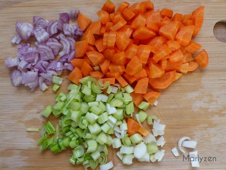 Soupe de lentilles au thon Soupe de lentilles au thon