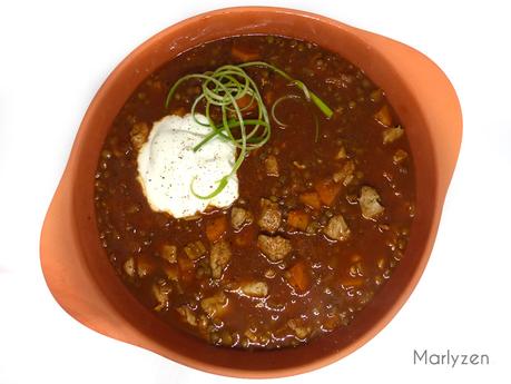 Soupe de lentilles au thon Soupe de lentilles au thon