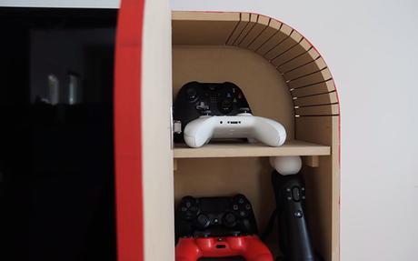 Ce menuisier se fabrique un meuble TV géant Nintendo Switch - Paperblog