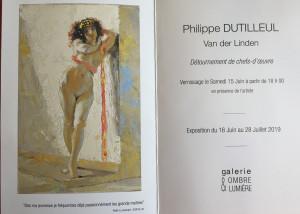 Galerie Ombre & Lumière à Venterol (Drôme) 16 Juin au 28 Juillet 2019 exposition Philippe Dutilleul