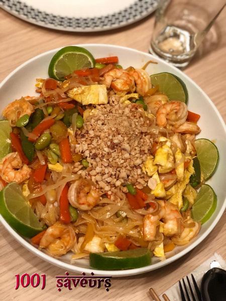 Pad Thai aux crevettes