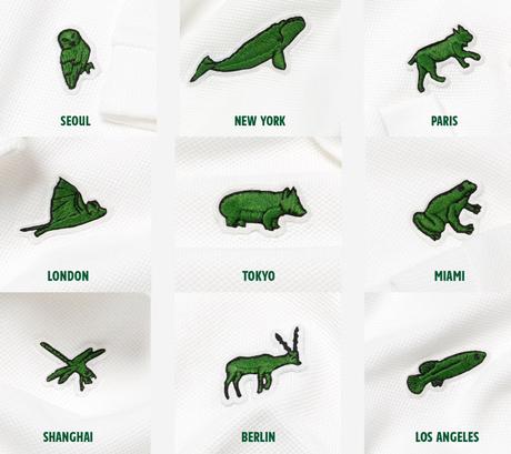 Lacoste change une nouvelle fois son logo pour sauver 10 animaux menacés