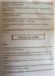 Leonardo Da Vinci  500 ans de Renaissance(S) en Val de Loire