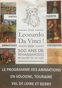 Leonardo Da Vinci  500 ans de Renaissance(S) en Val de Loire