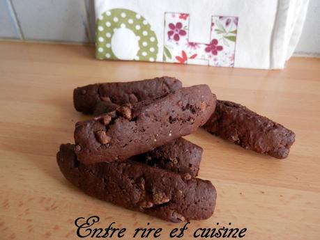 Fingers cookies cacao-chocolat à la farine complète Fingers cookies cacao-chocolat à la farine complète