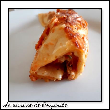 Wraps de dinde à la tomate en gratin