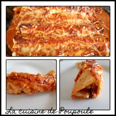 Wraps de dinde à la tomate en gratin