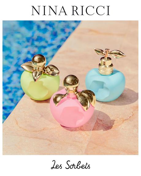 Les sorbets de Nina Ricci  x Amorino : les parfums de l'été 2019 !