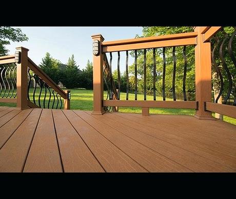 composite wood decking trex wood decking cost
